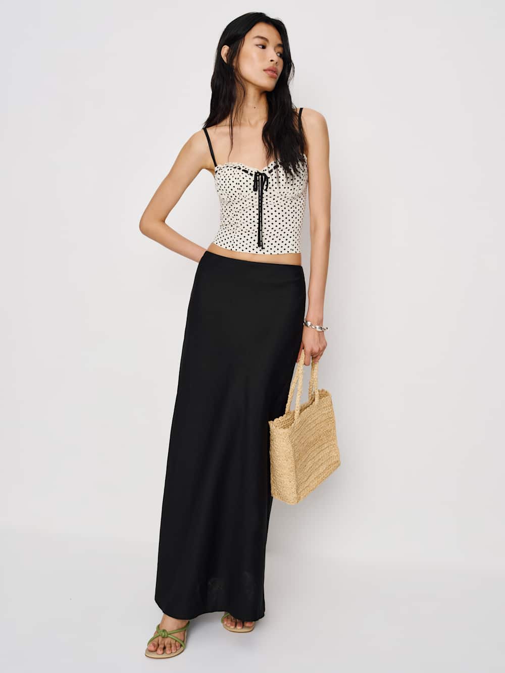 Reformation Andrea Top - Eclipse Dot