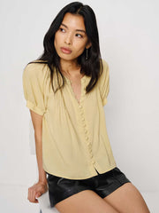 Reformation Calia Top - Blonde