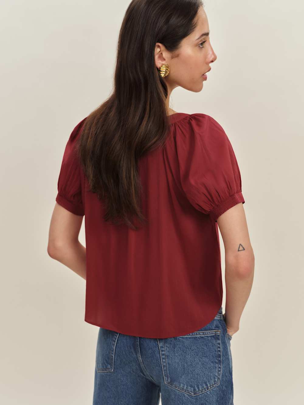 Reformation Calia Top - Rubies