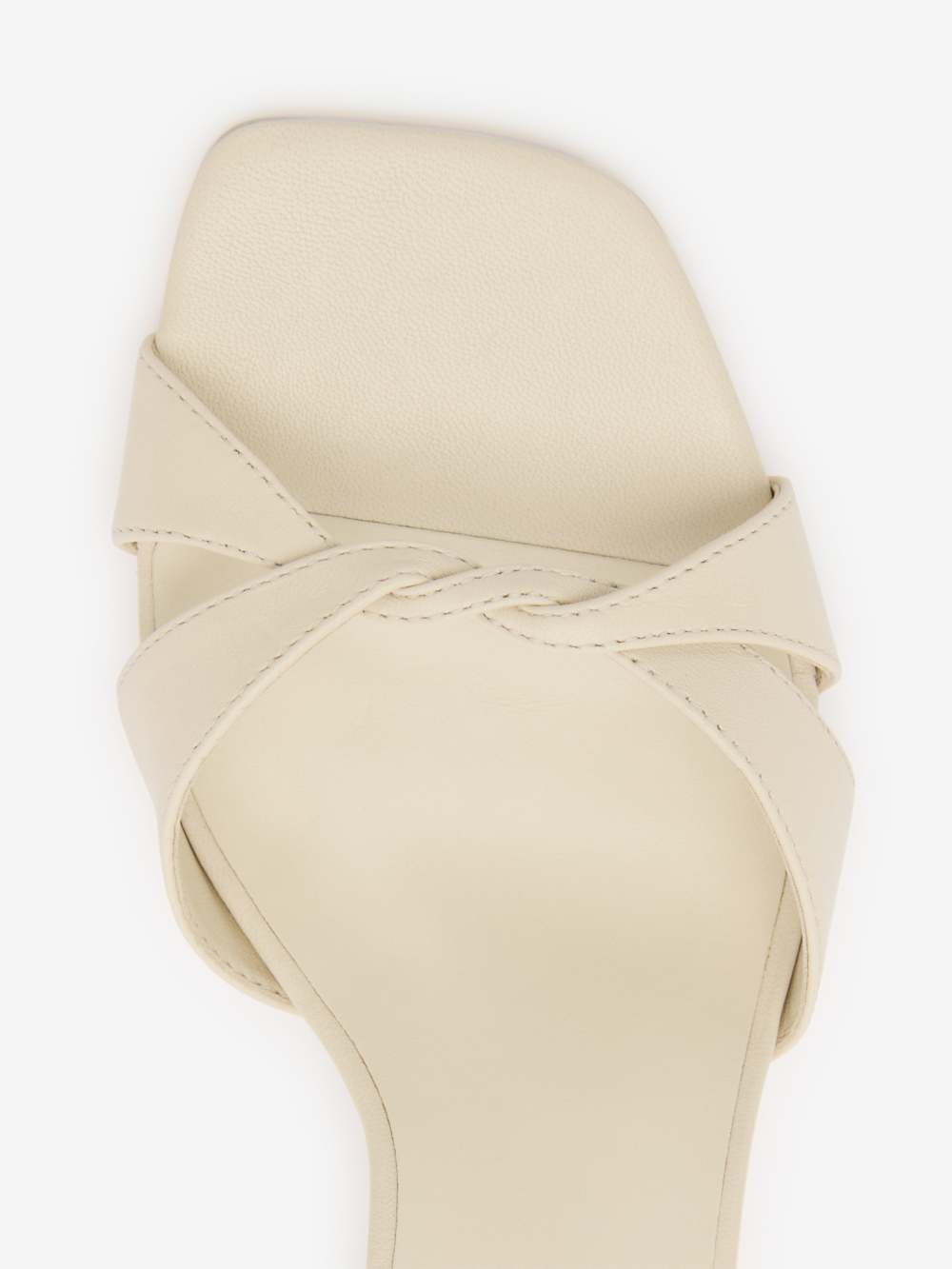 Reformation Margo Wedge Sandal - Almond Leather