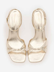 Reformation Margo Wedge Sandal - Gold