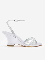 Reformation Margo Wedge Sandal - Silver