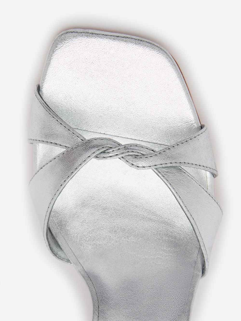 Reformation Margo Wedge Sandal - Silver