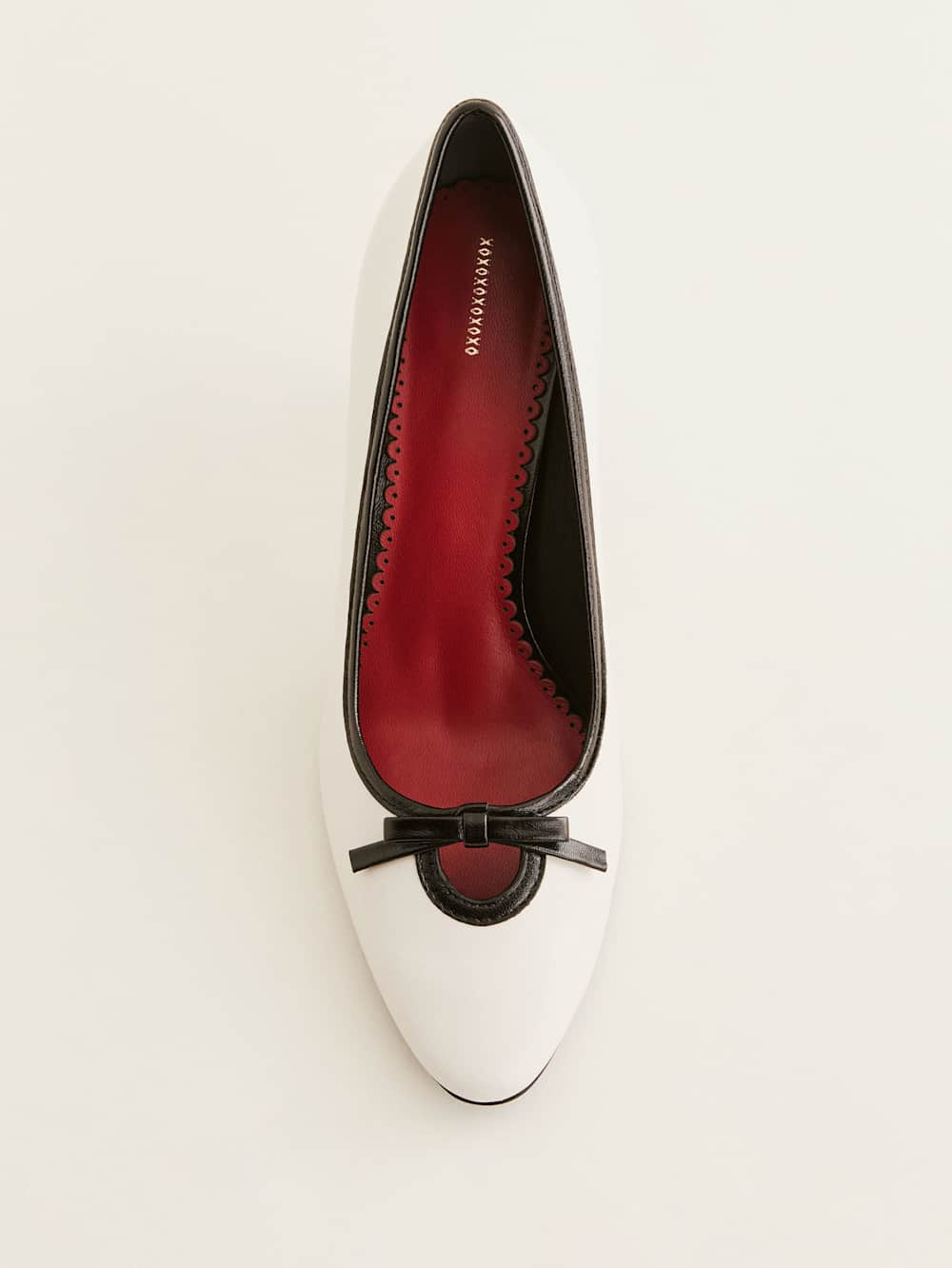 Reformation Pam Pump - White Leather