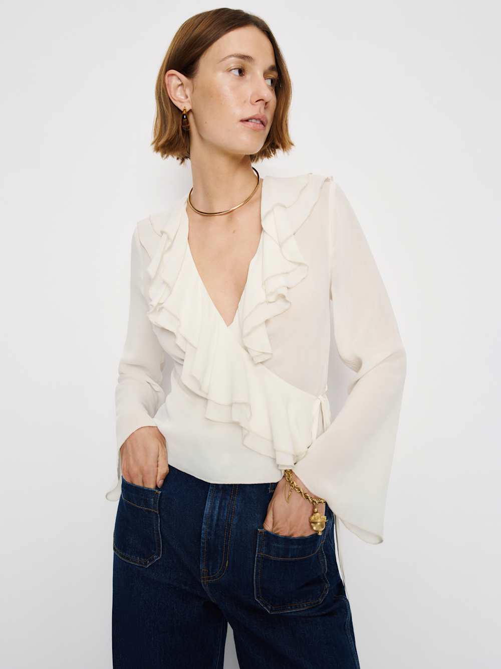 Reformation Kilah Top - Gossamer