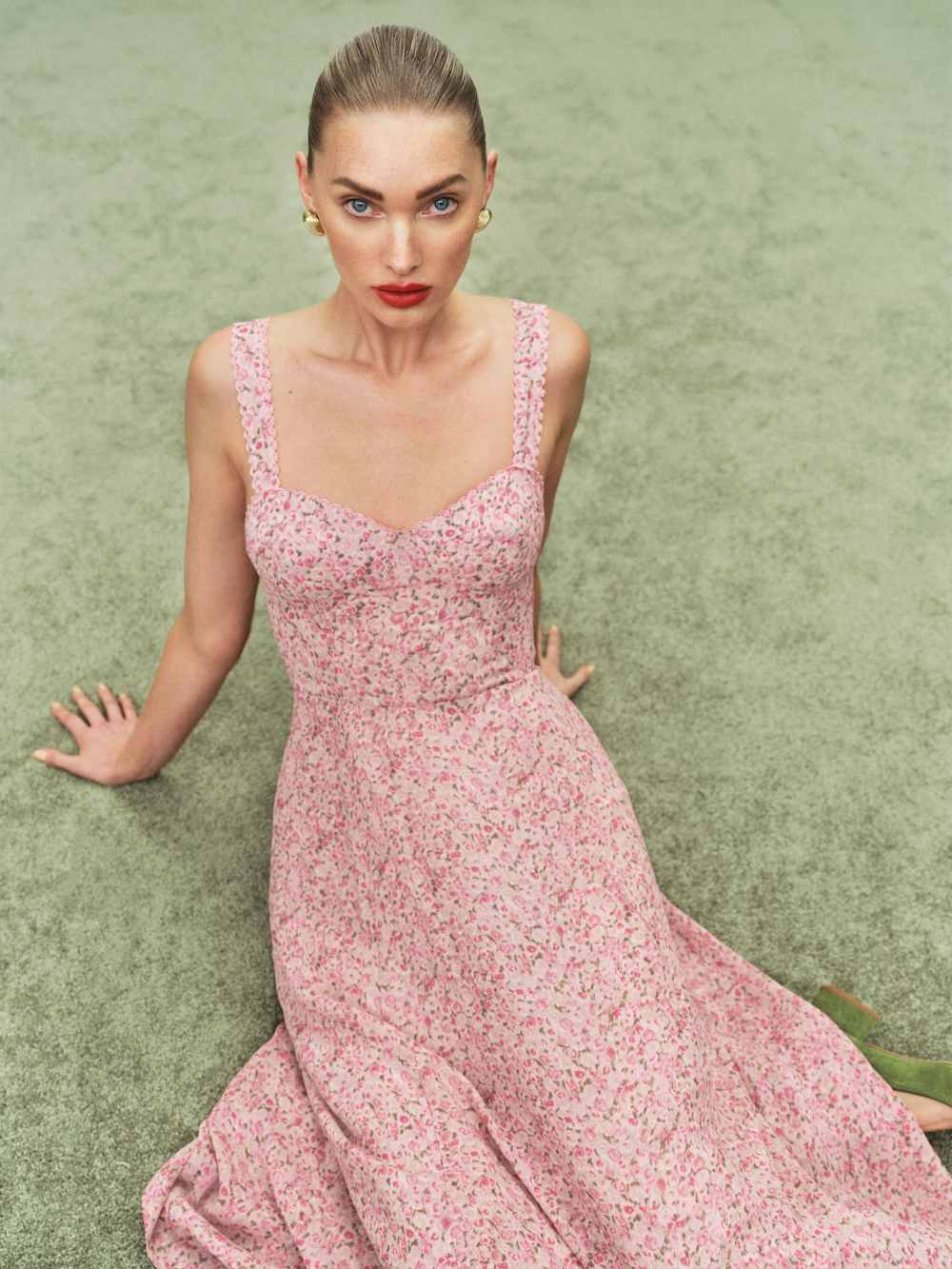 Reformation Lela Dress - Rosin