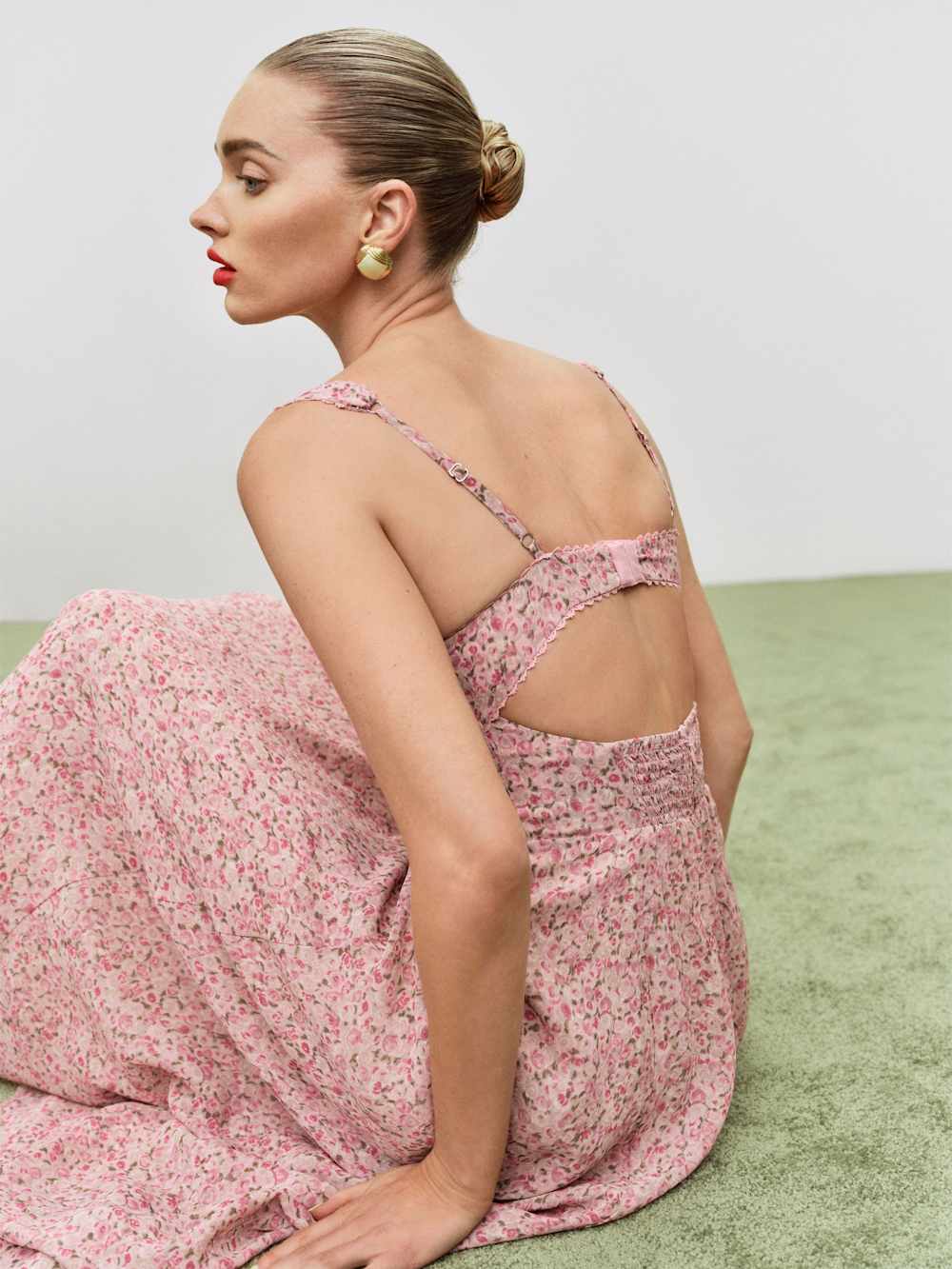 Reformation Lela Dress - Rosin