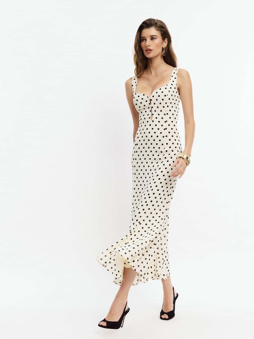 Reformation Laine Dress - Portofino