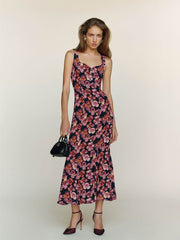Reformation Laine Dress - Pansy
