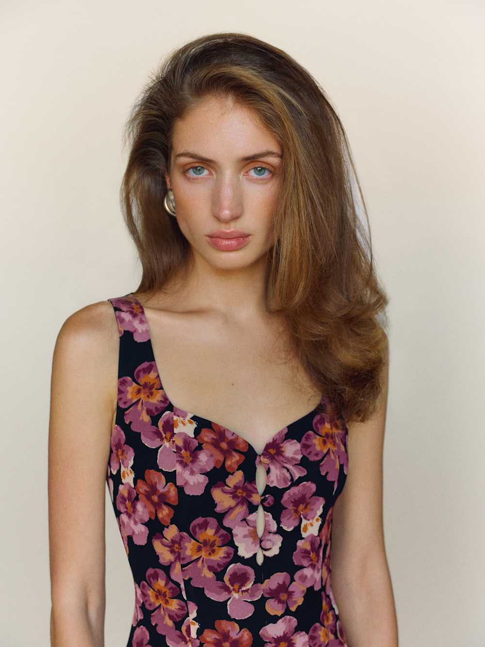 Reformation Laine Dress - Pansy