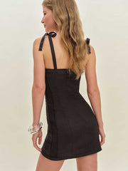 Reformation Dion Dress - Black