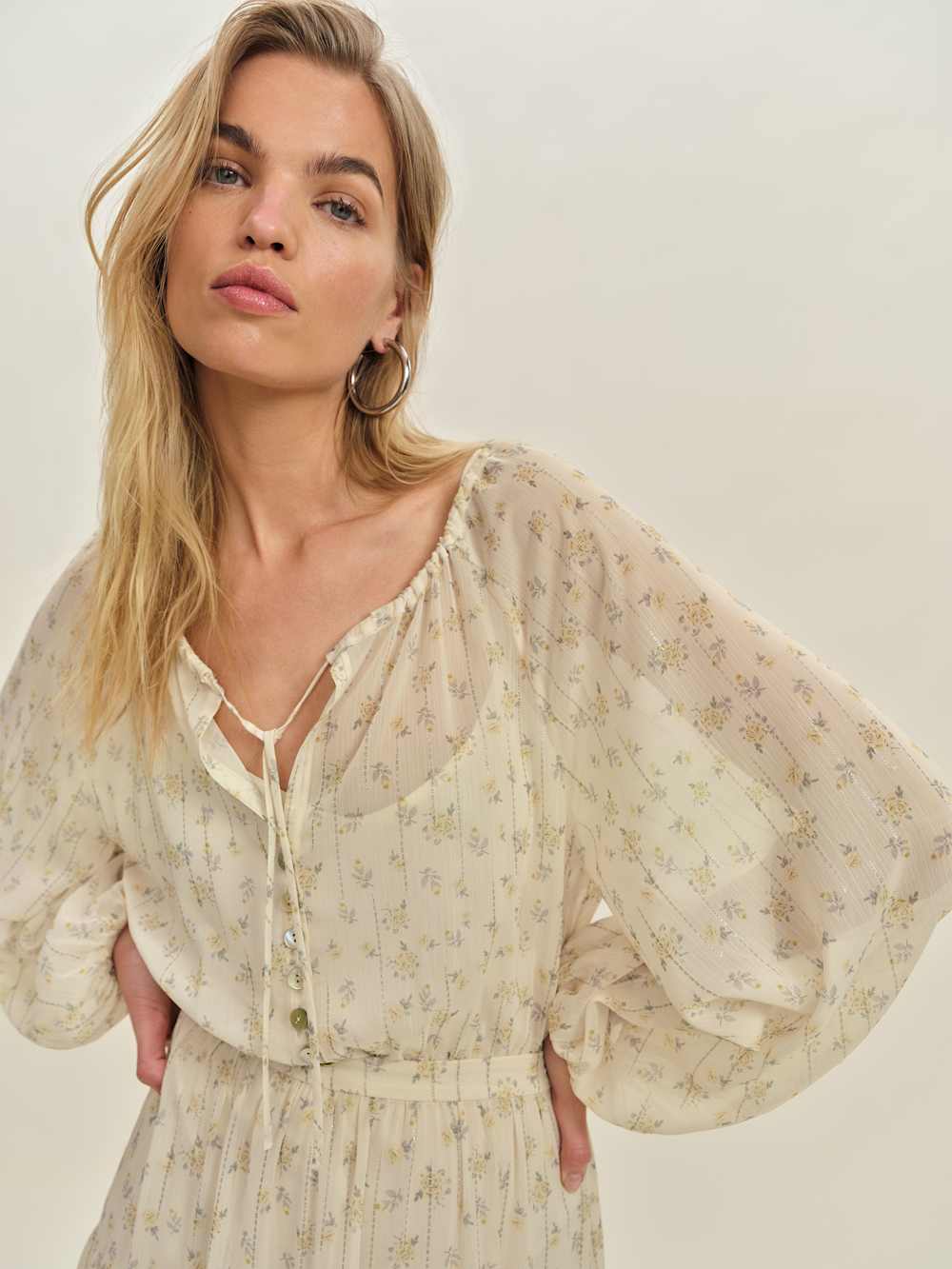 Reformation Becca Dress - Ditsy