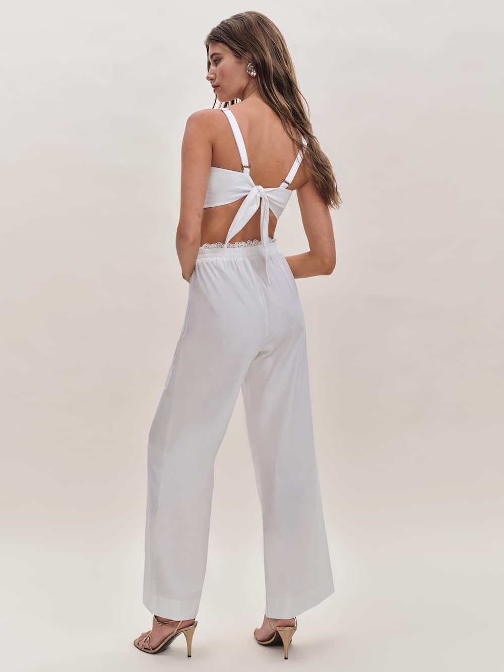 Reformation Pippa Two Piece - Bright White