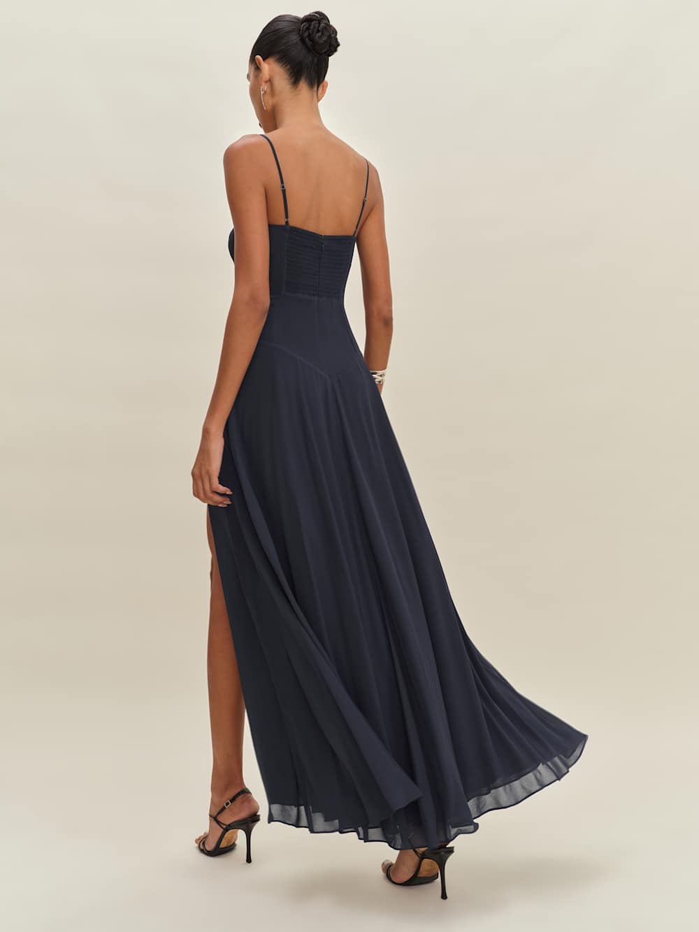 Reformation Bea Dress - Navy