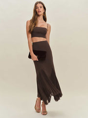 Reformation Van Two Piece - Mole