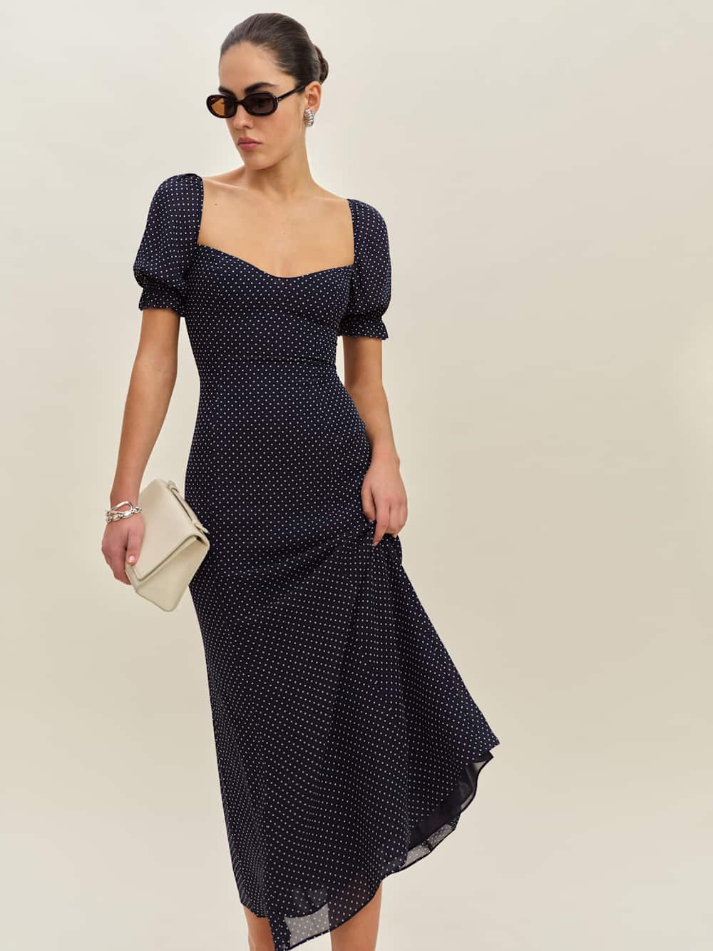 Reformation Gloria Dress - Button