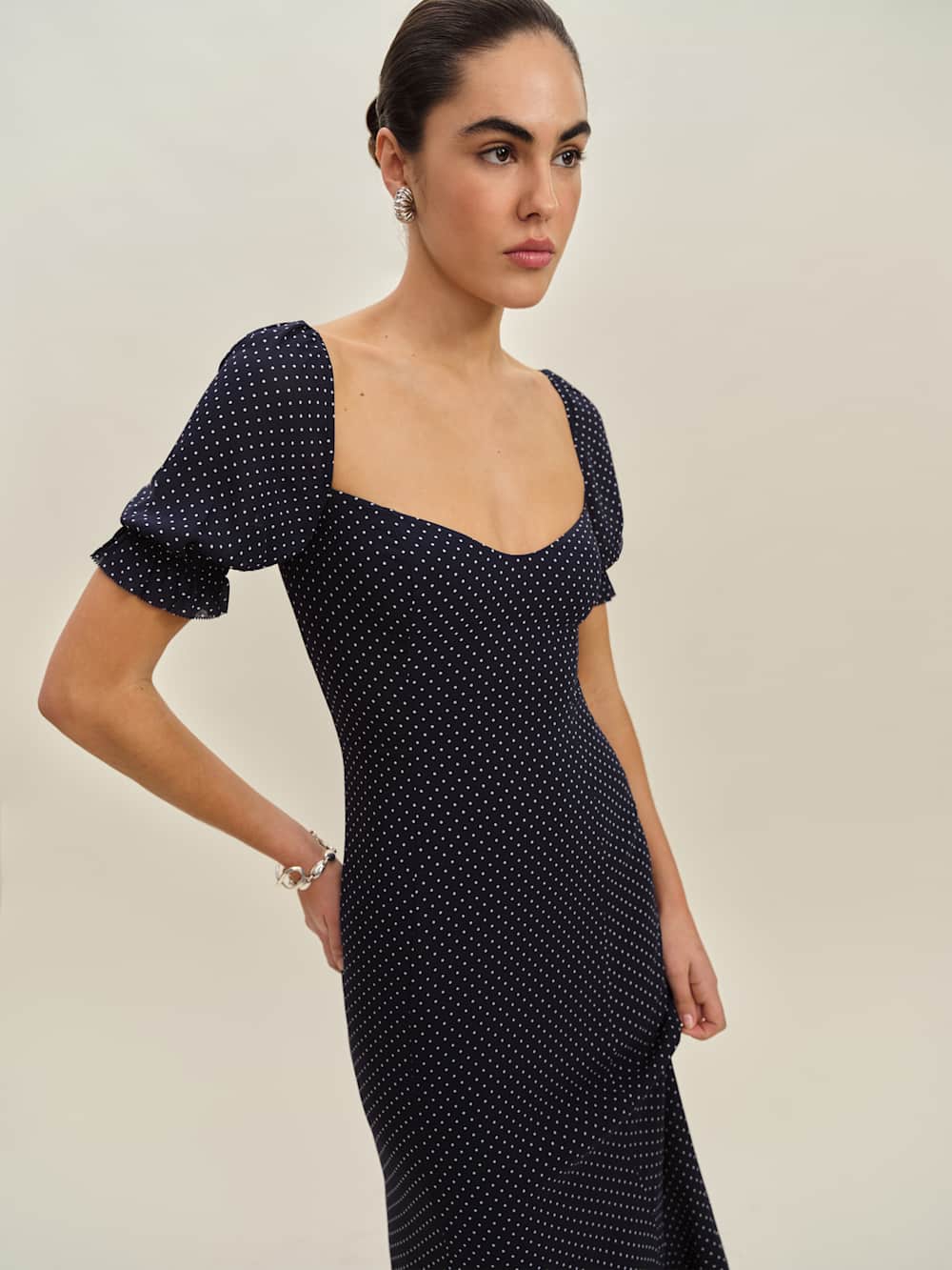 Reformation Gloria Dress - Button