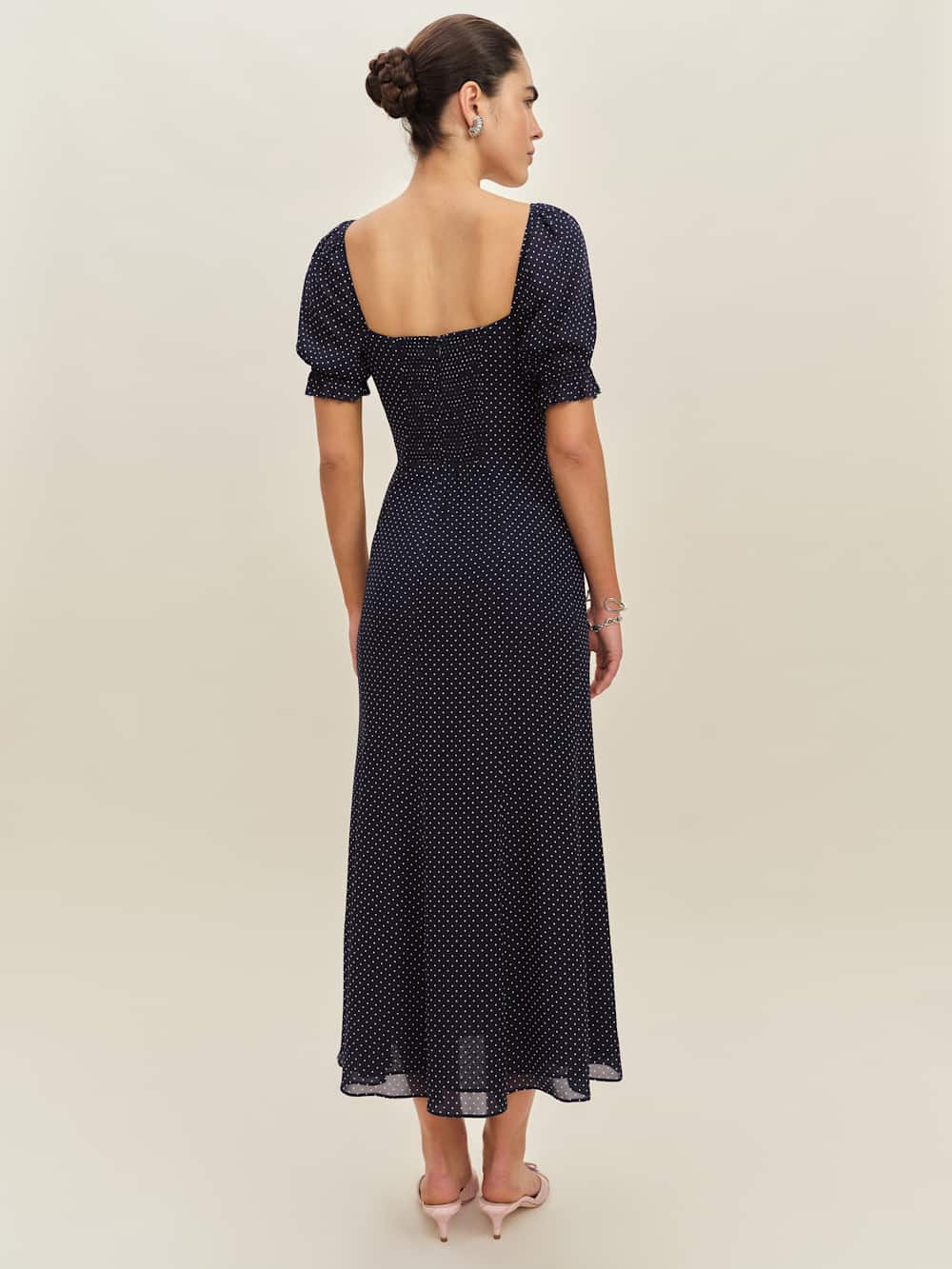 Reformation Gloria Dress - Button