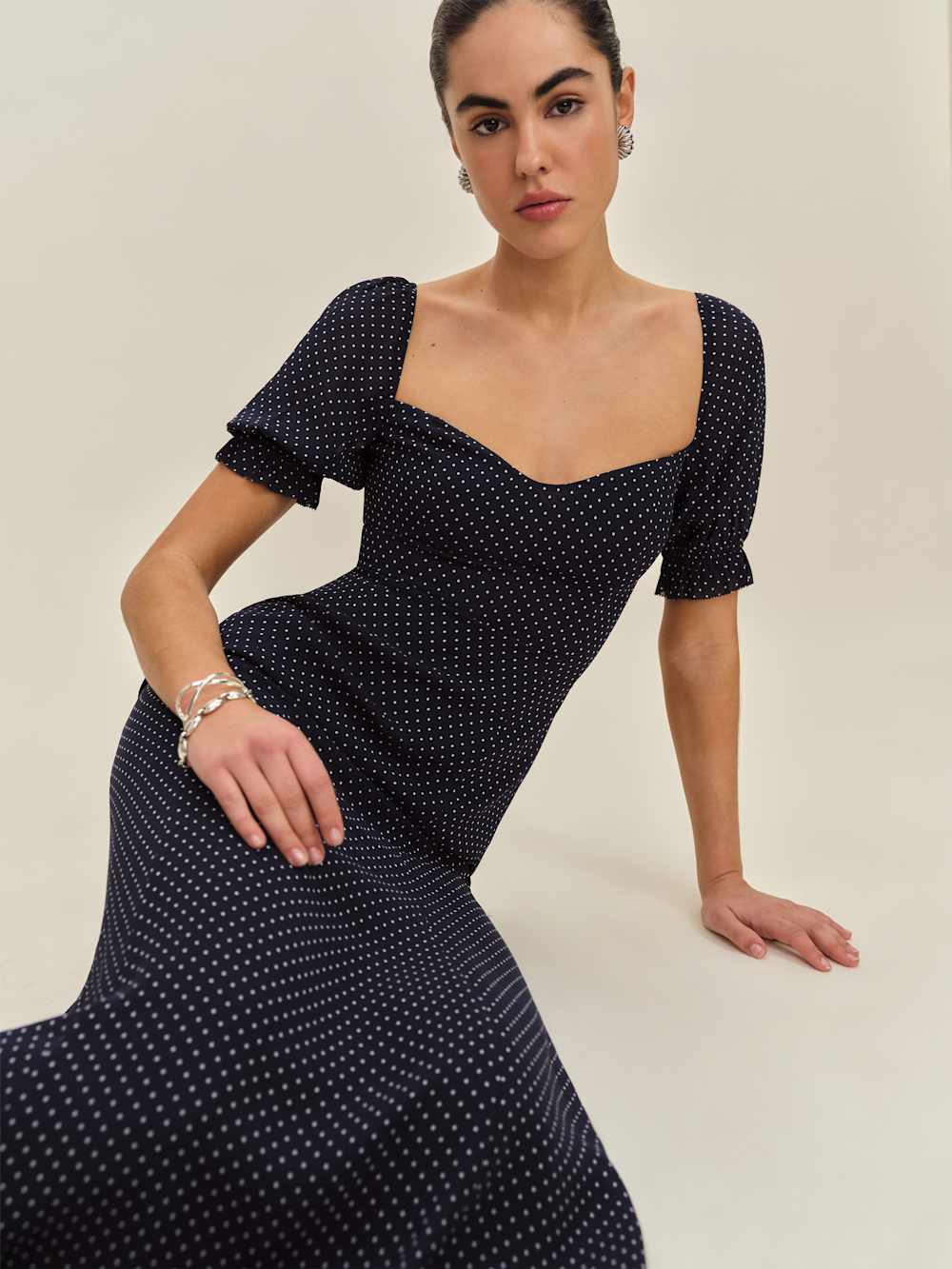 Reformation Gloria Dress - Button
