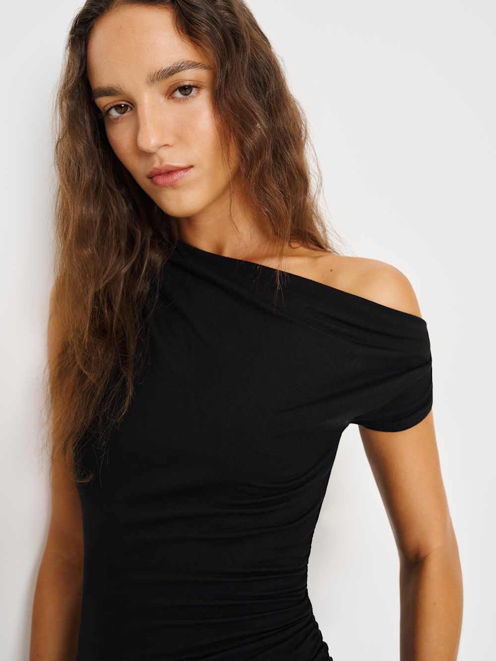 Reformation Belle Knit Dress - Black