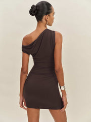 Reformation Belle Knit Dress - Mole