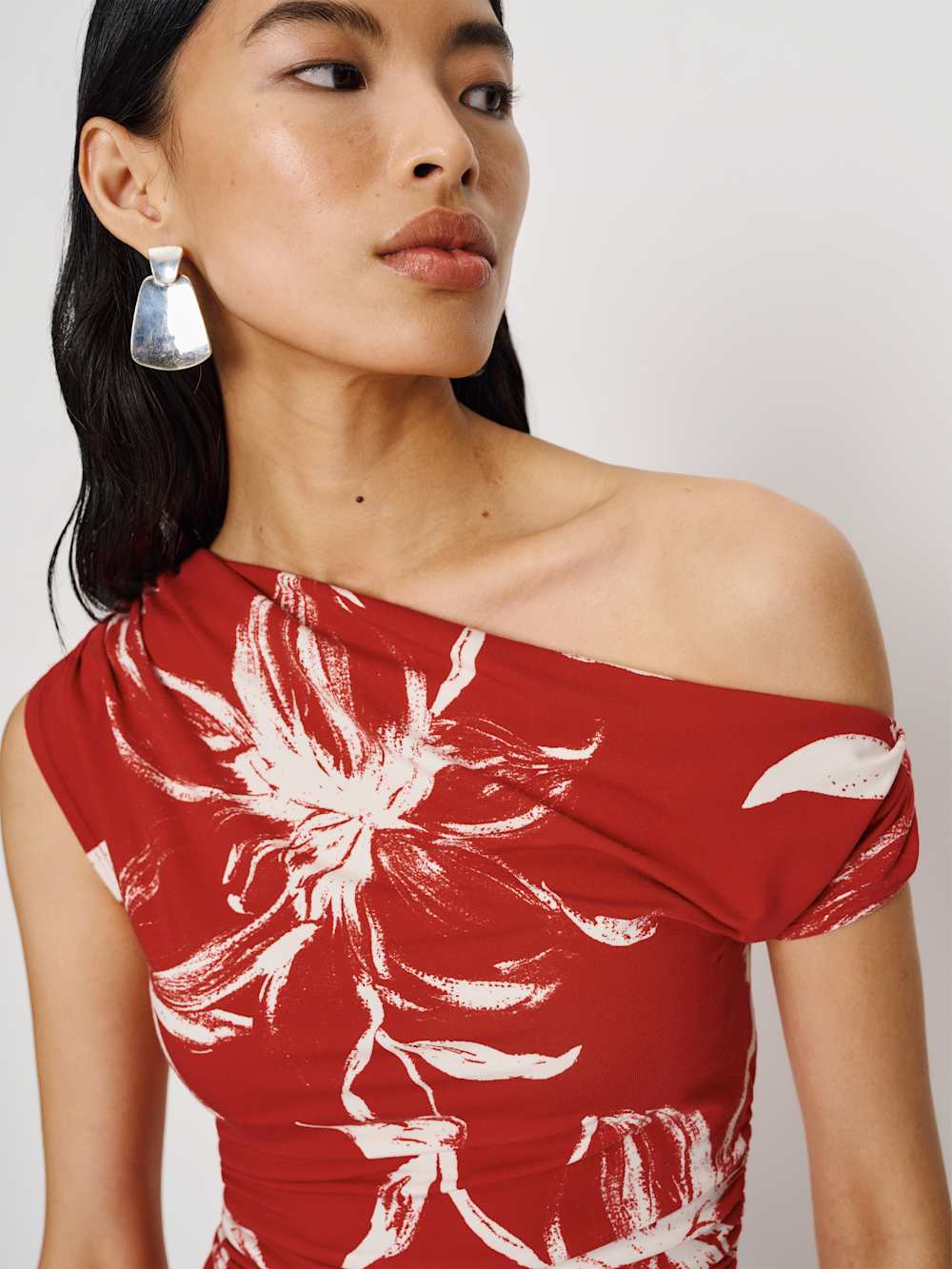 Reformation Belle Knit Dress - Tahitian Lily