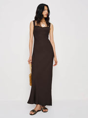 Reformation Yale Dress - Mole