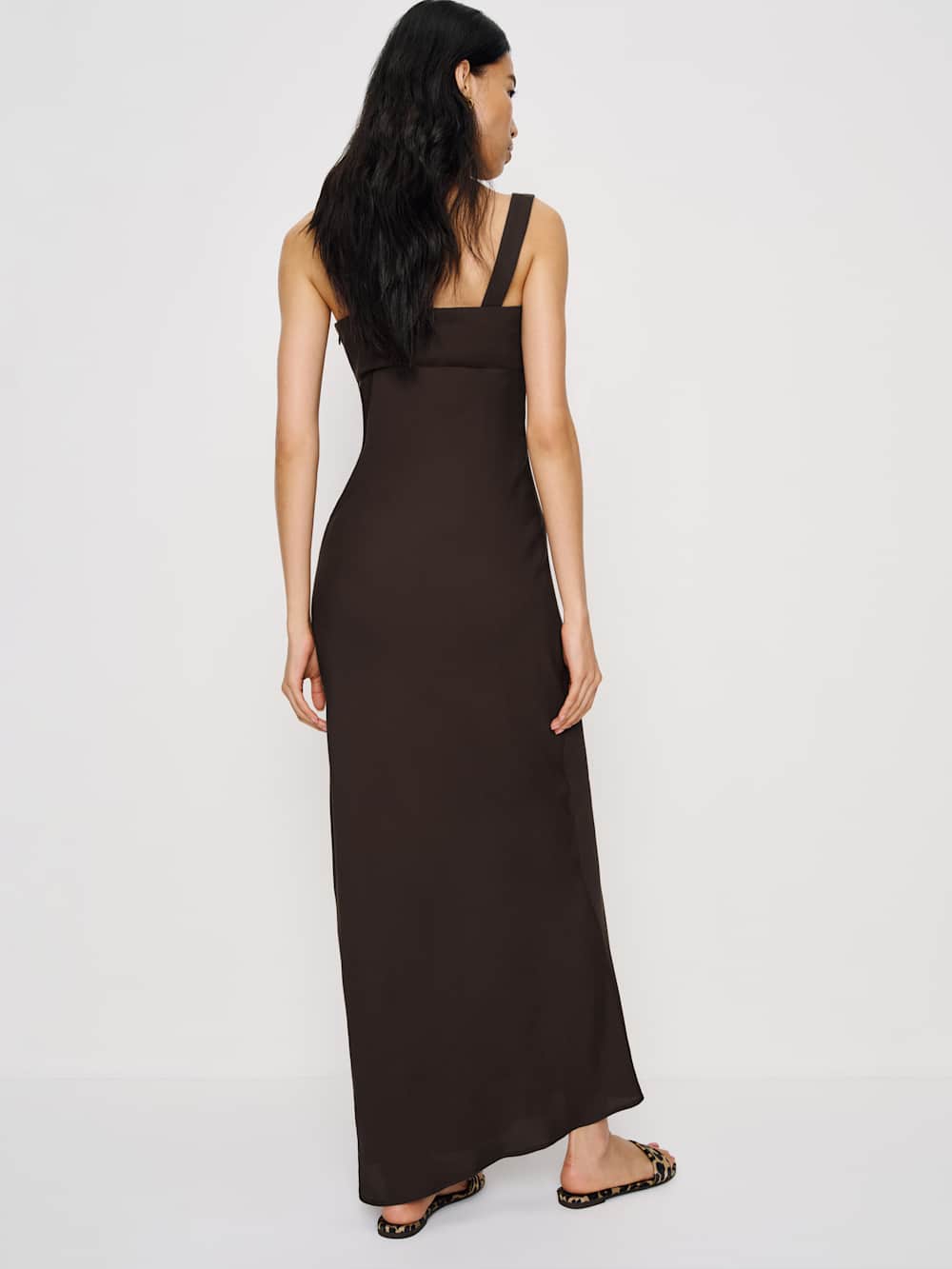 Reformation Yale Dress - Mole