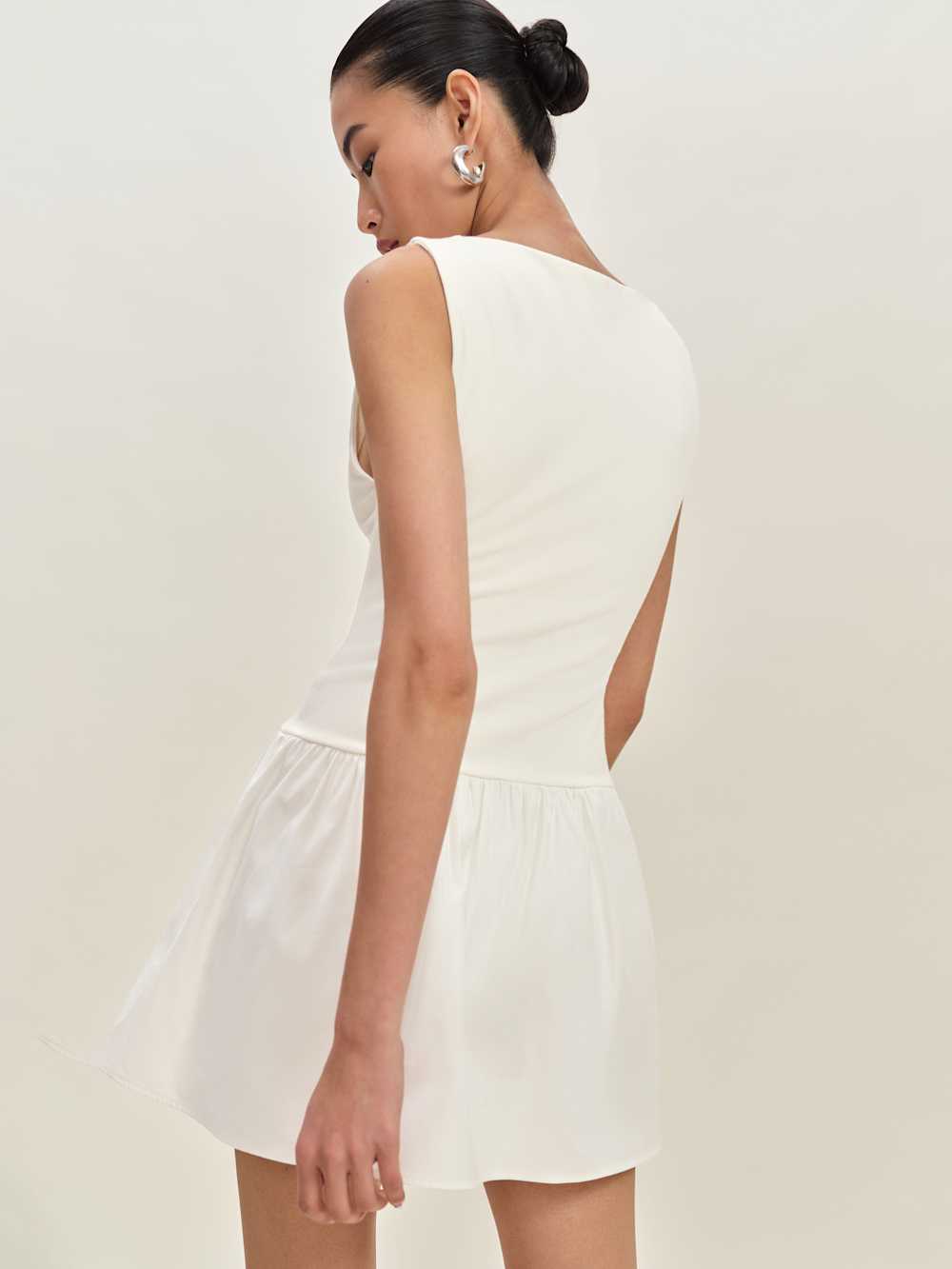 Reformation Alyssa Knit Dress - Fior Di Latte
