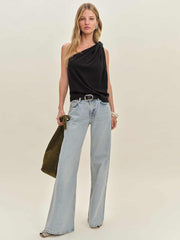 Reformation Harvey Knit Top - Black