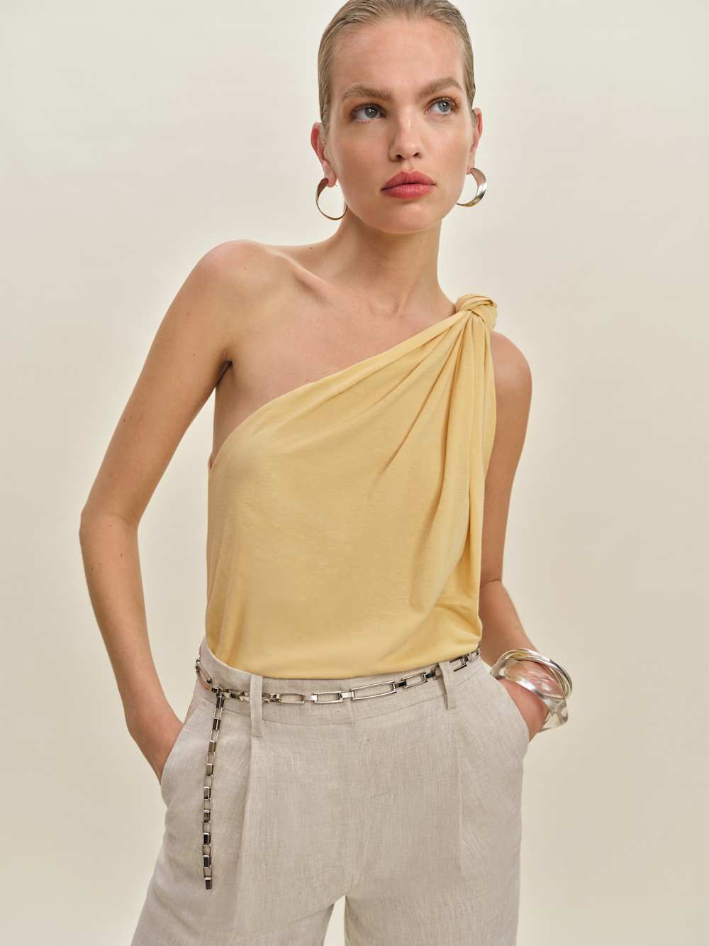 Reformation Harvey Knit Top - Sunshine