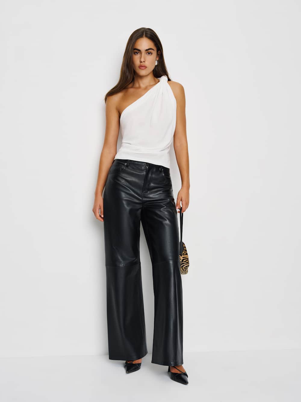 Reformation Harvey Knit Top - White