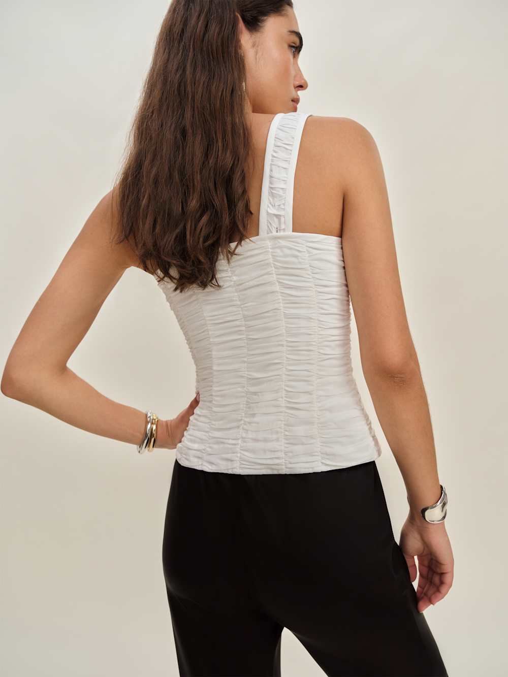 Reformation Archer Top - White