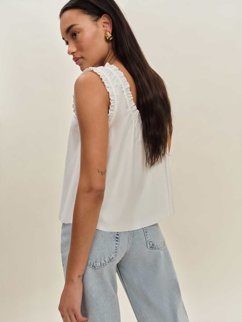 Reformation Aviana Top - White