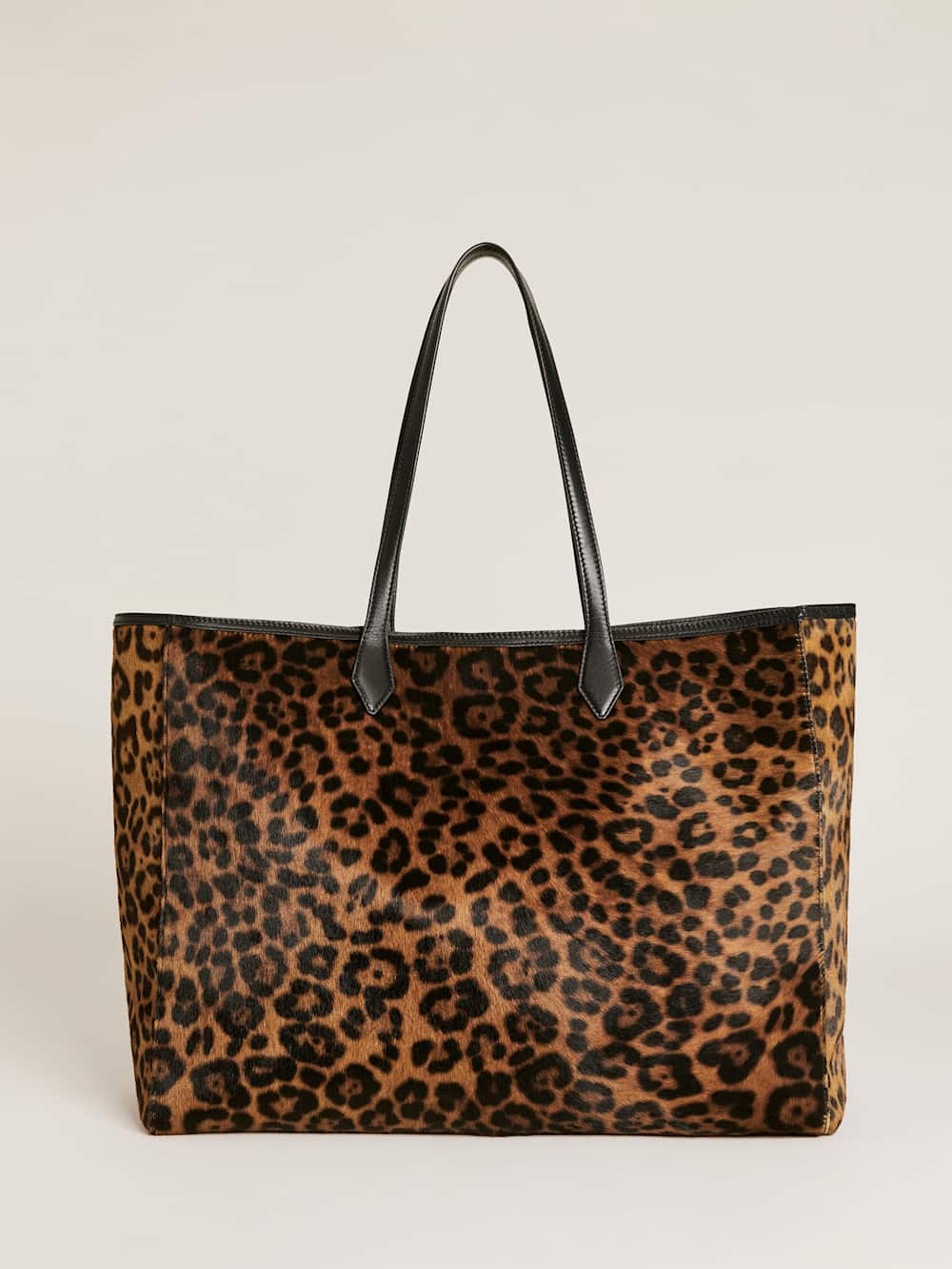 Reformation Sofia Tote - Leopard Haircalf