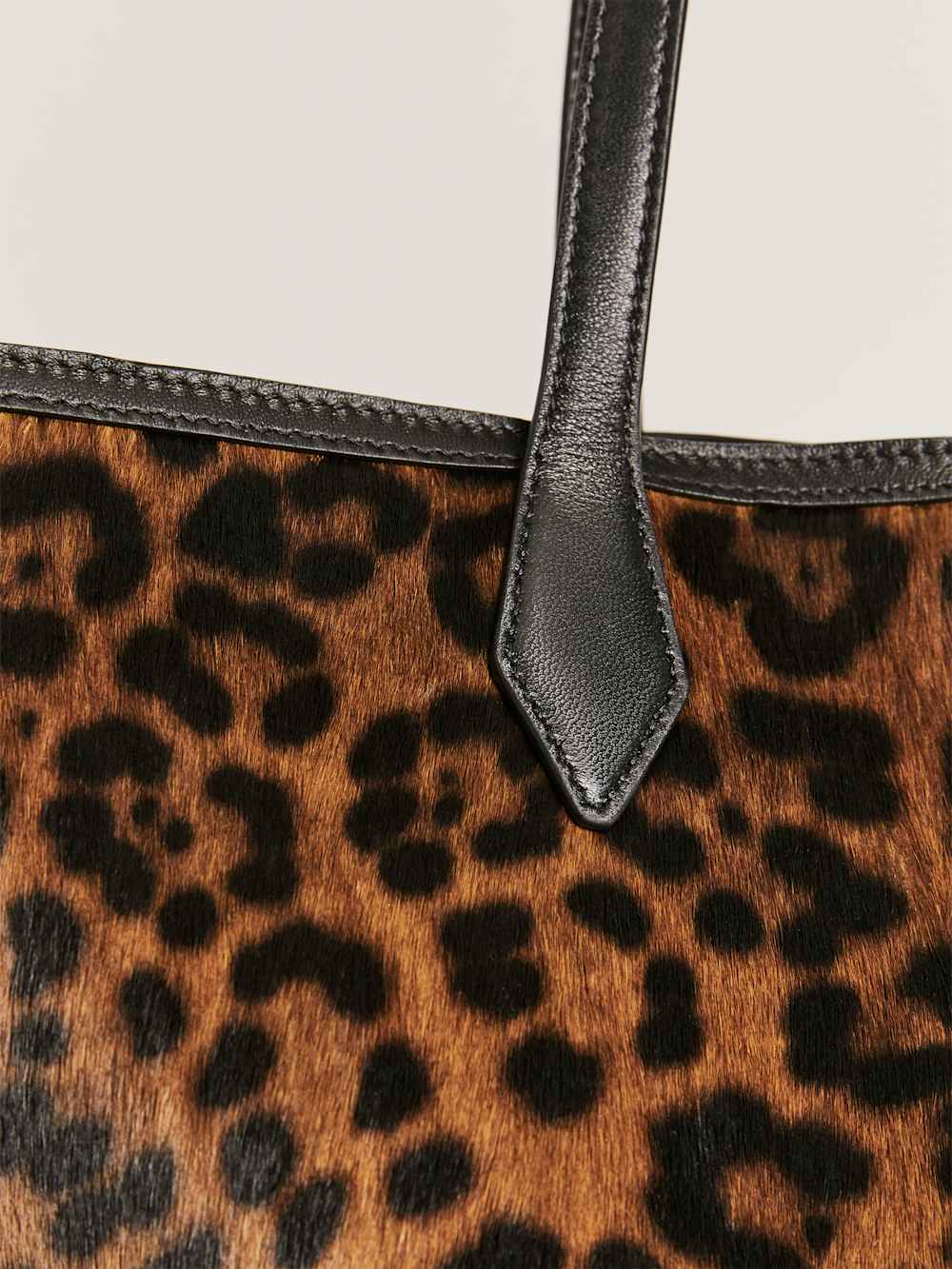 Reformation Sofia Tote - Leopard Haircalf