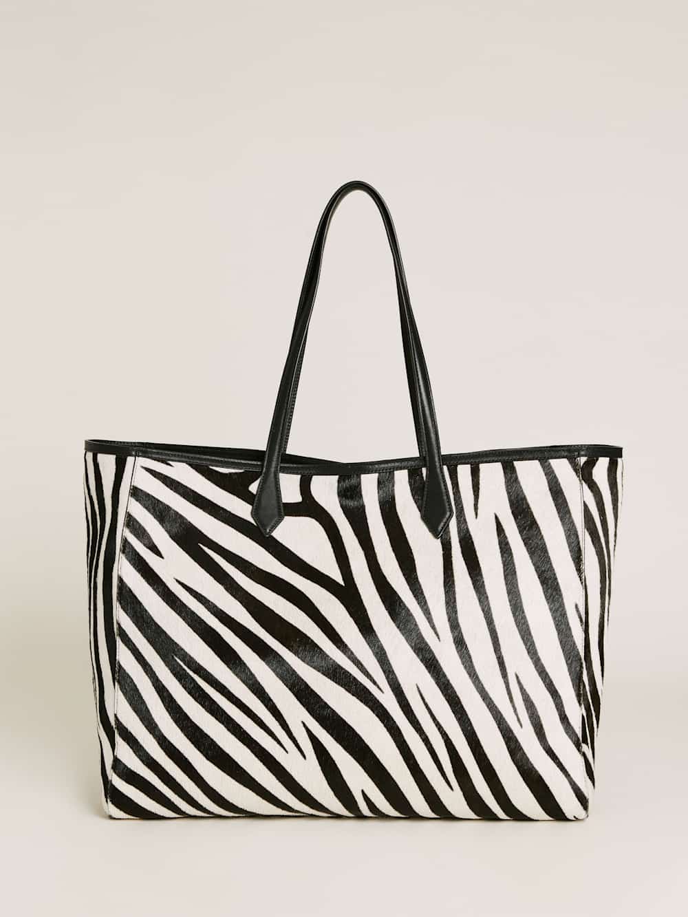 Reformation Sofia Tote - Zebra Haircalf