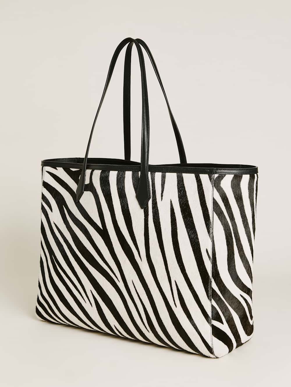 Reformation Sofia Tote - Zebra Haircalf