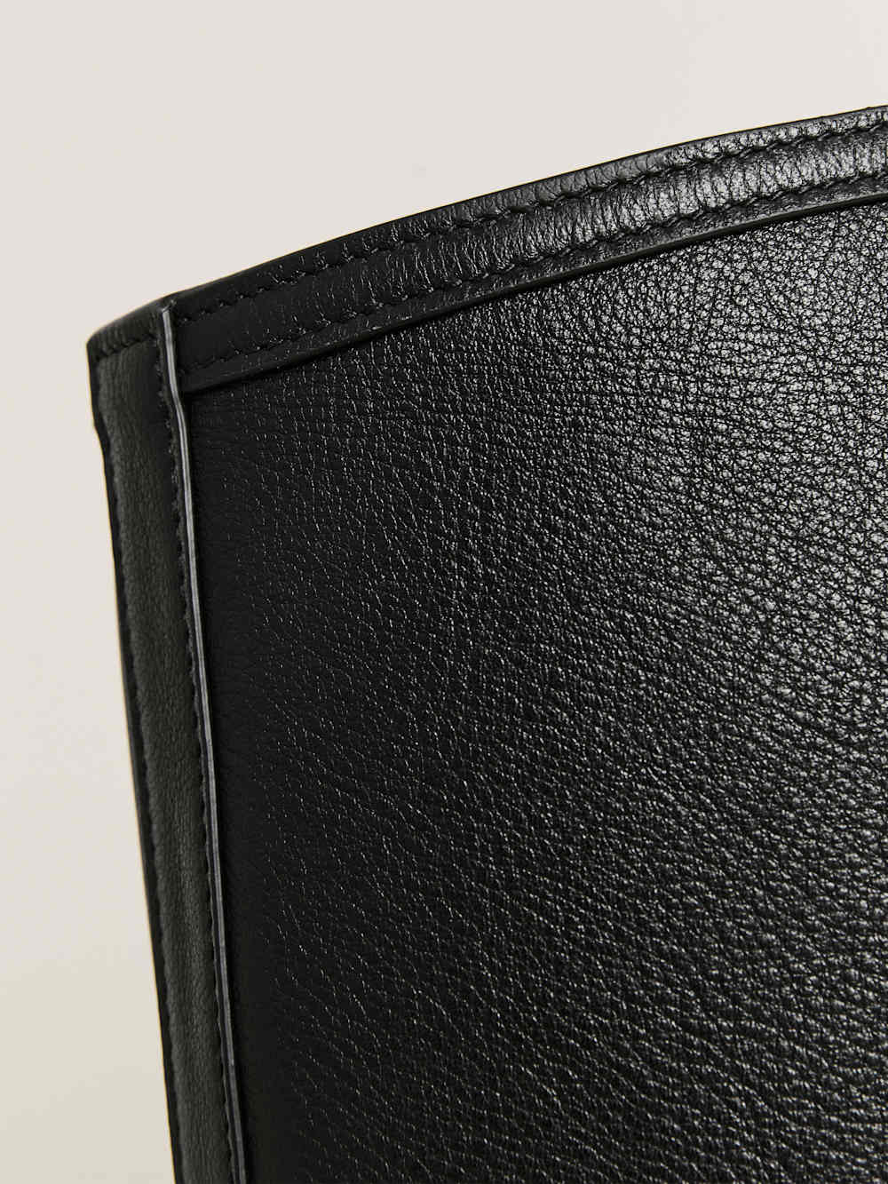 Reformation Regina Tote Bag - Black Leather