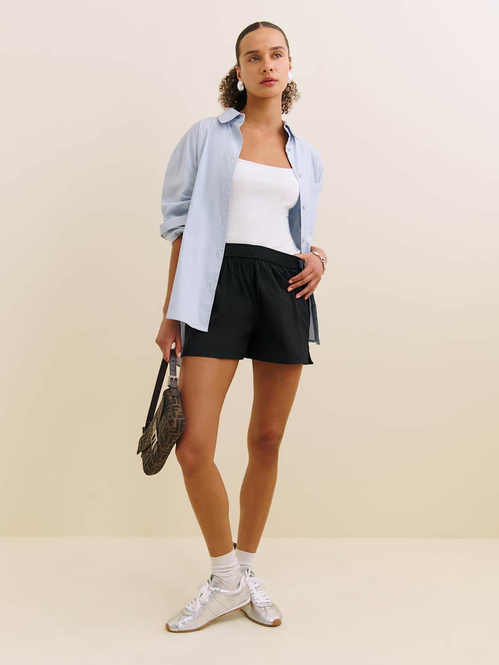 Reformation Miles Short - Black