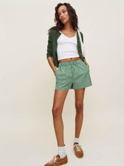 Reformation Miles Short - Mojito Stripe