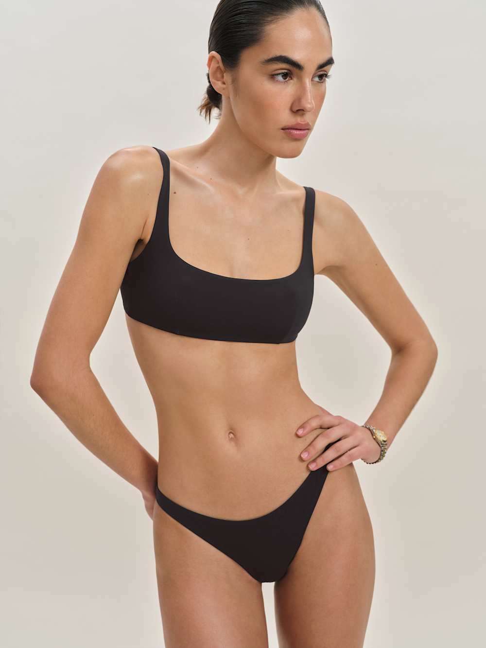Reformation Kauaii Bikini Top - Black