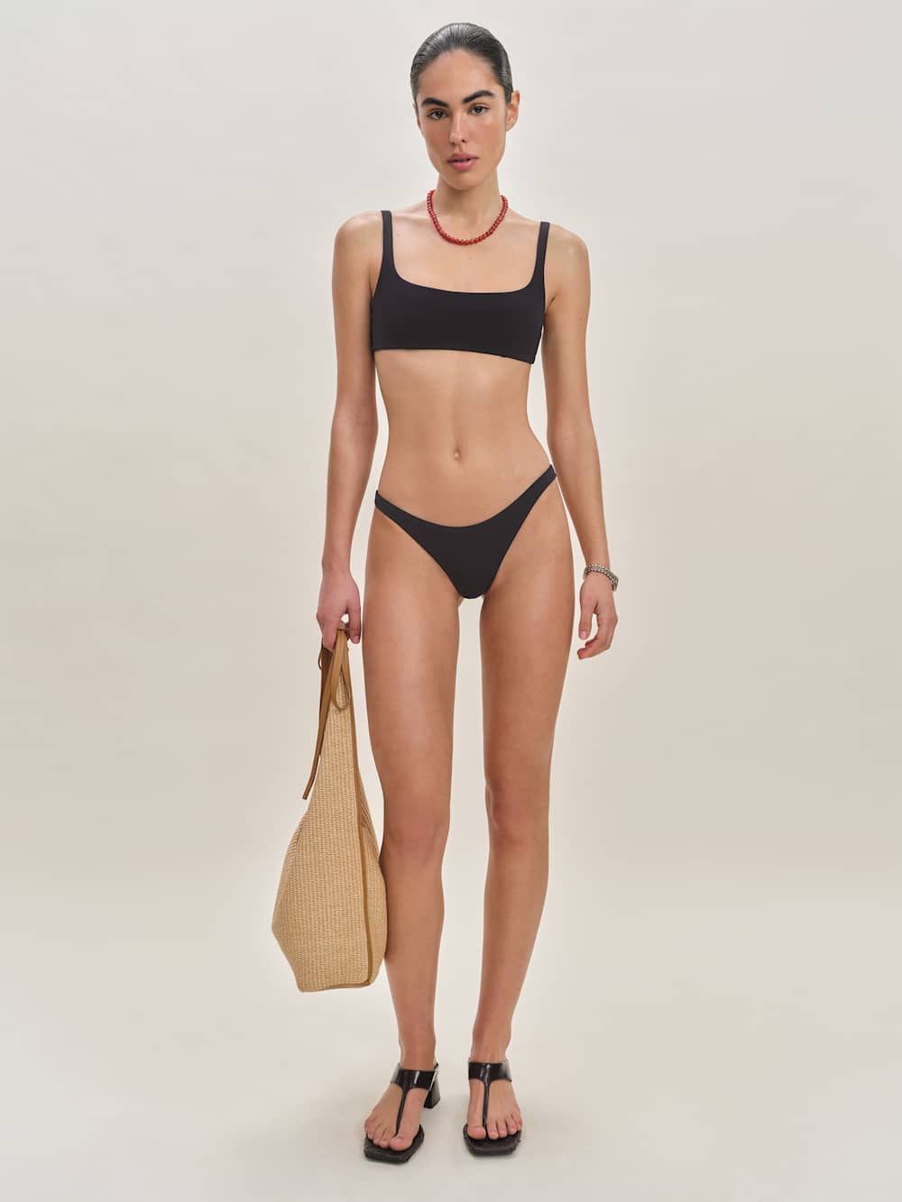 Reformation Kauaii Bikini Top - Black