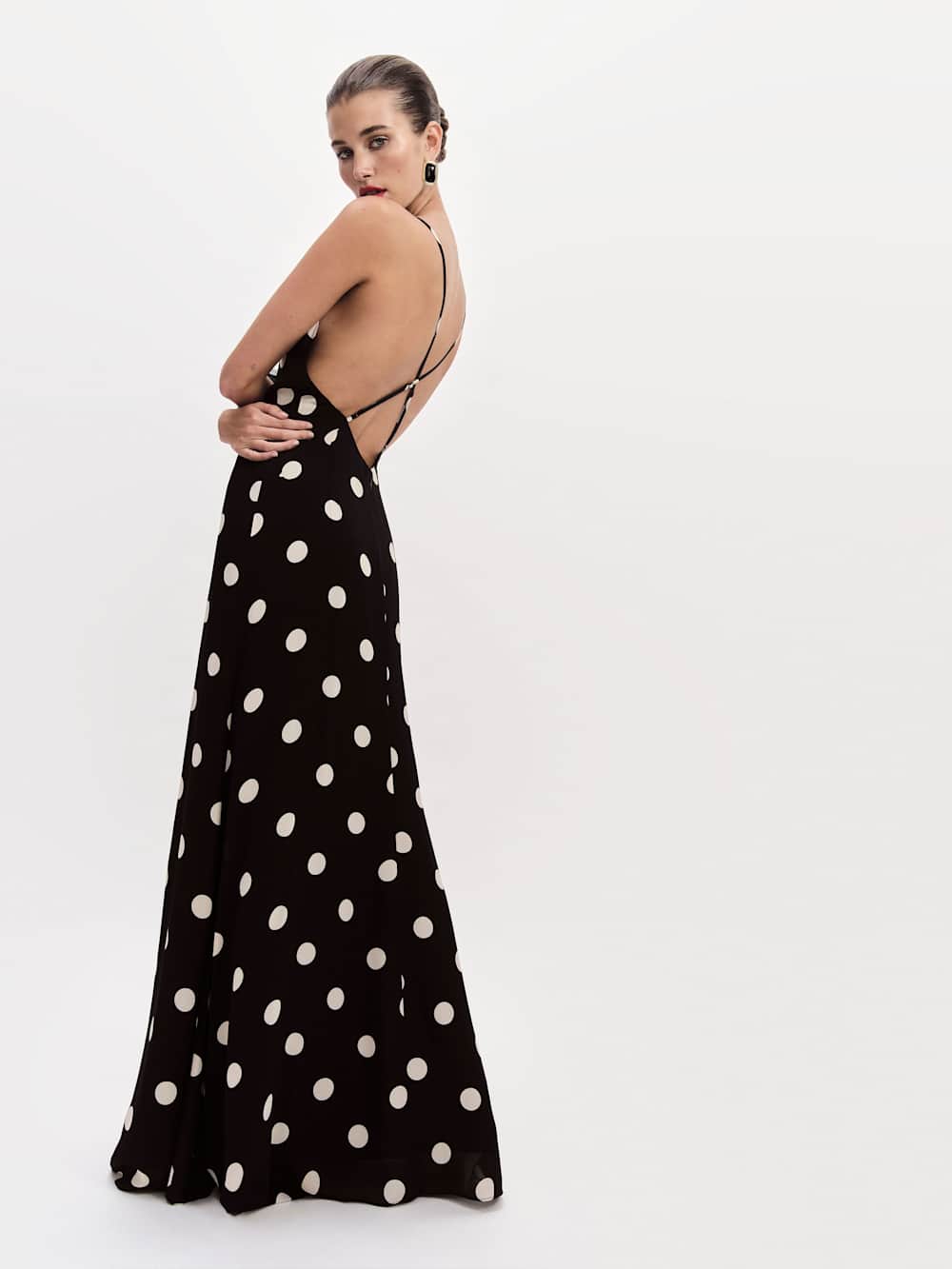 Reformation Zani Dress - Moon Dot