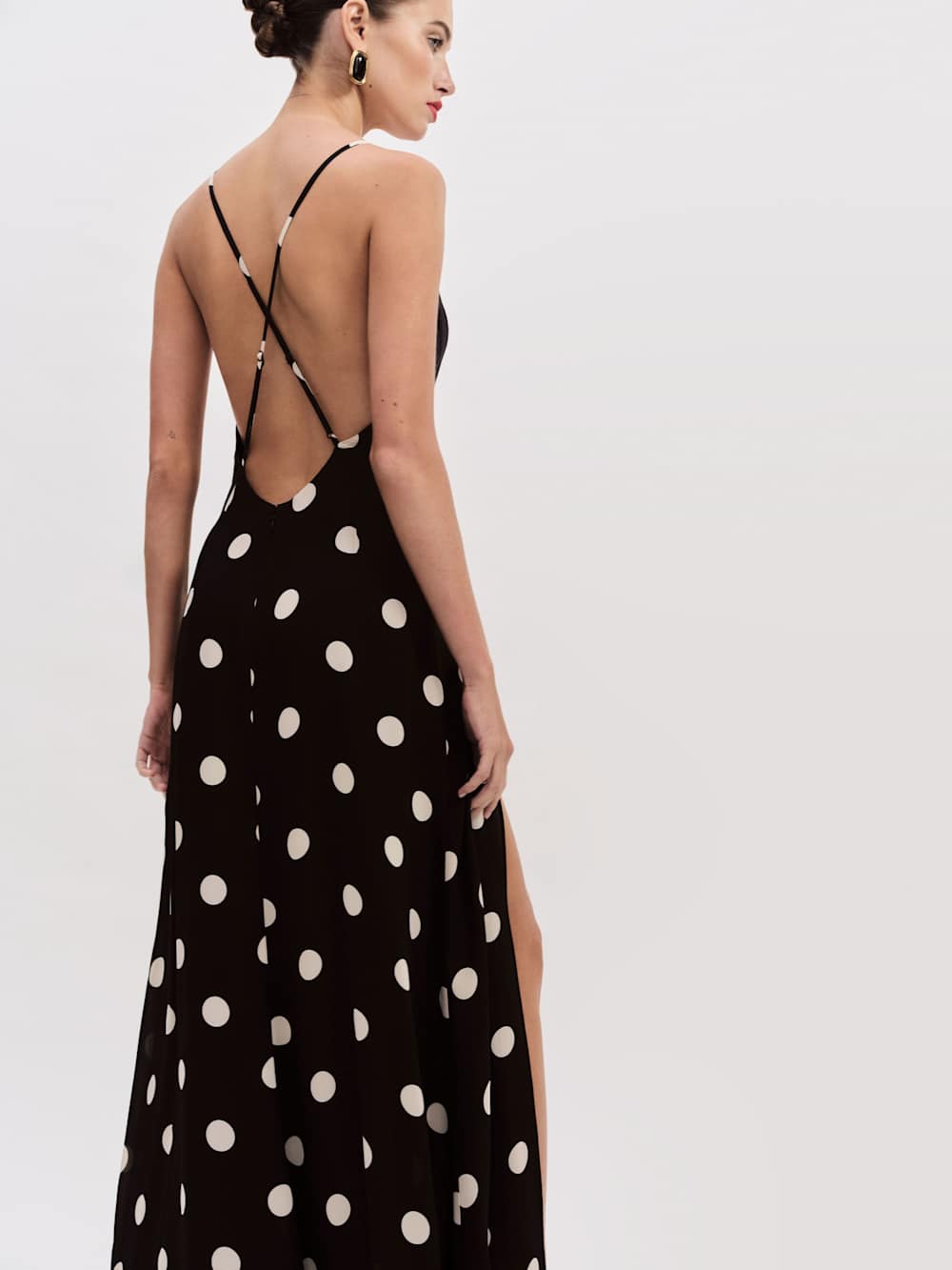 Reformation Zani Dress - Moon Dot