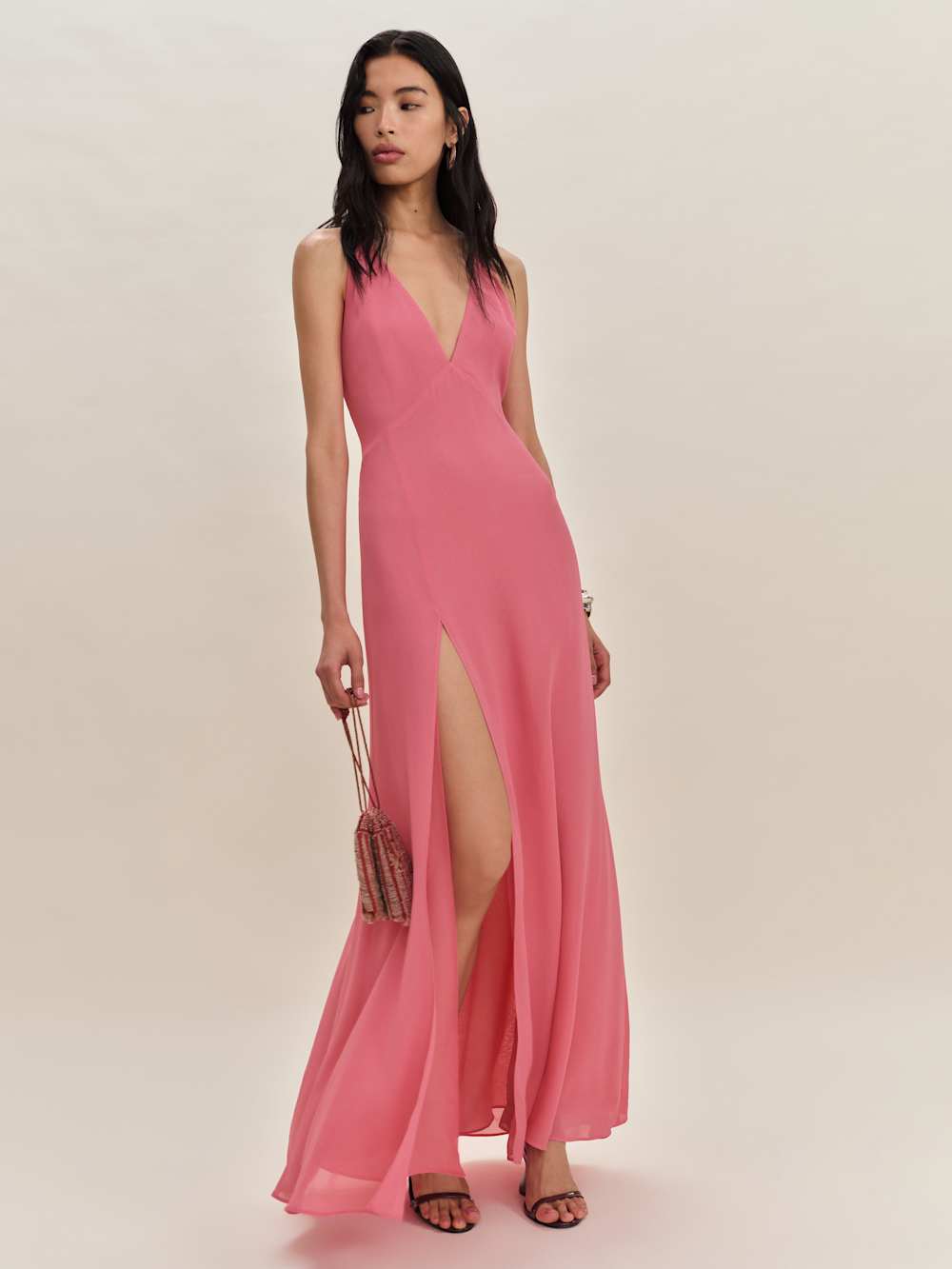 Reformation Zani Dress - Snapdragon