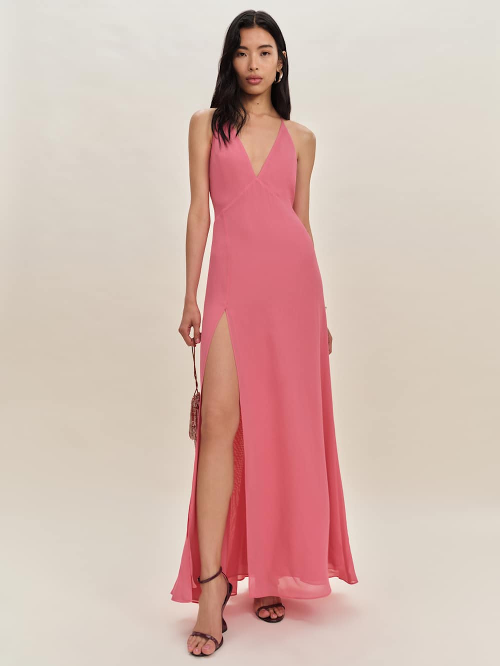 Reformation Zani Dress - Snapdragon