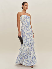 Reformation Aivana Dress - Larkspur