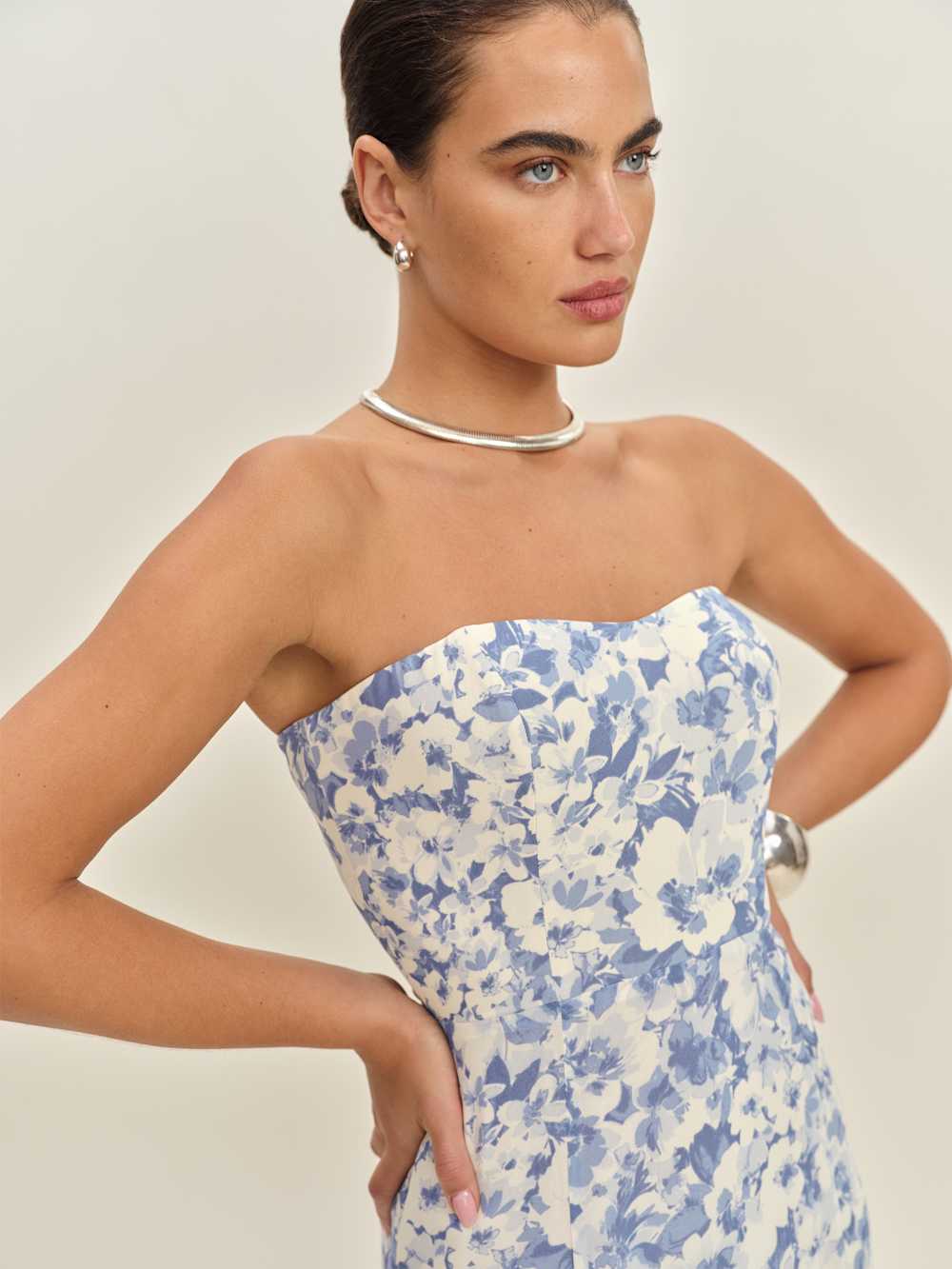 Reformation Aivana Dress - Larkspur