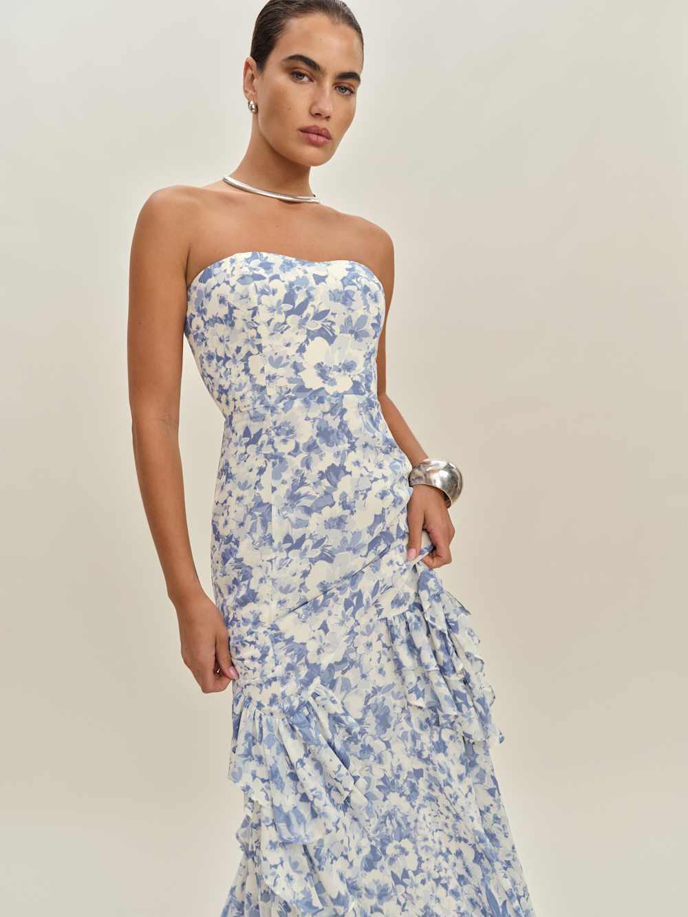 Reformation Aivana Dress - Larkspur